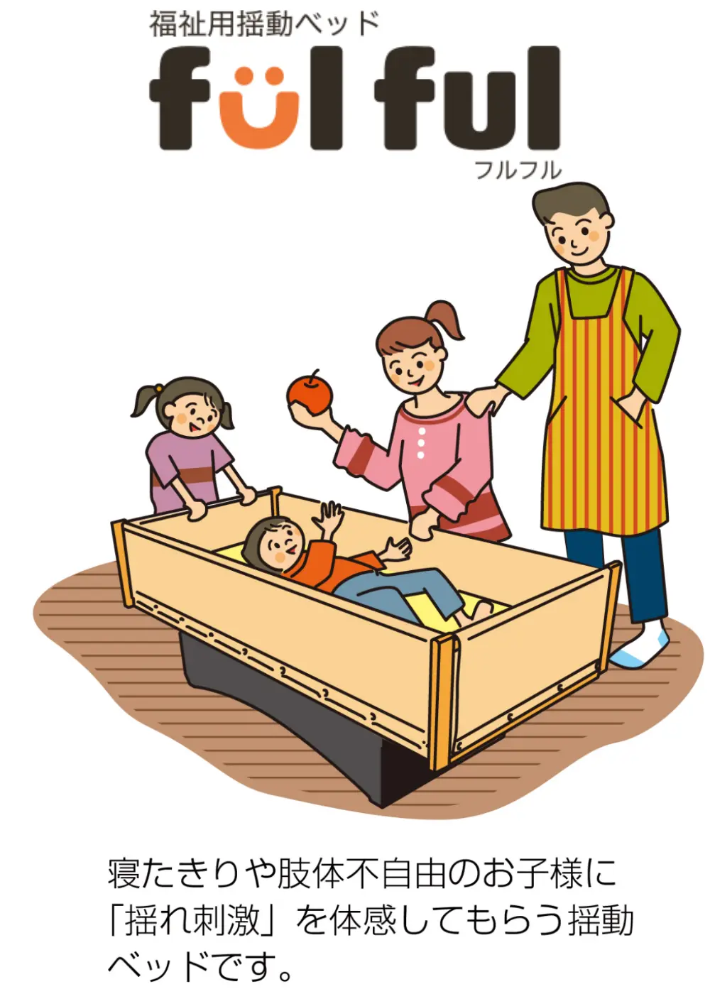 福祉用揺動ベッド fulful
